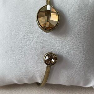 Touchstone crystal adjustable bracelet